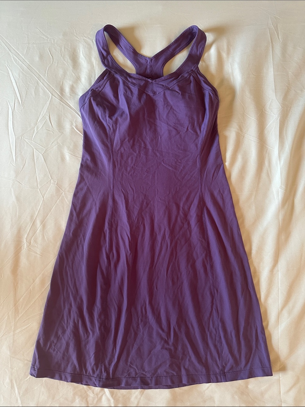 Lucy Plum Racerback Mini Dress
